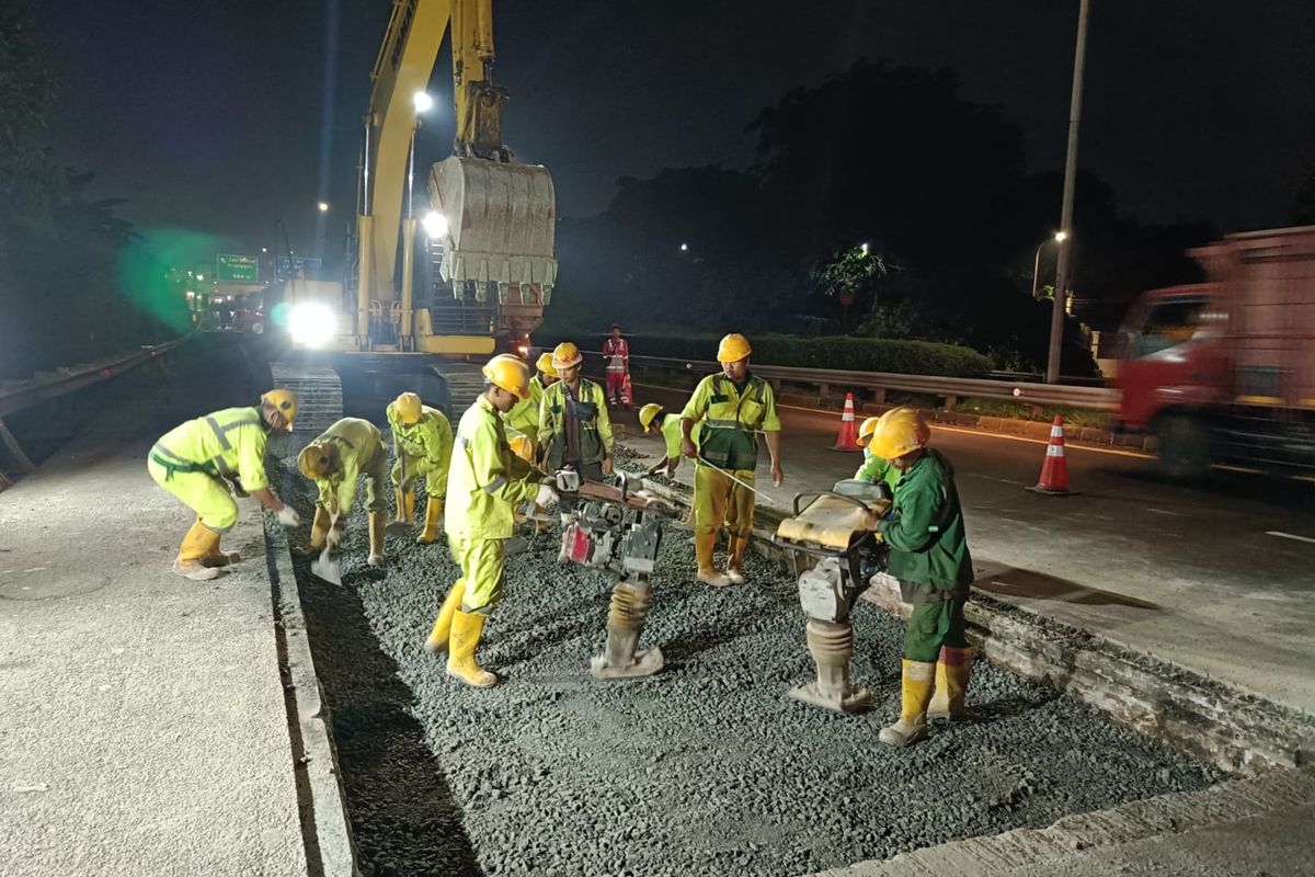 Awas Padat, Ada Pekerjaan Jalan di Tol JORR, Cek Lokasi dan Jadwalnya
