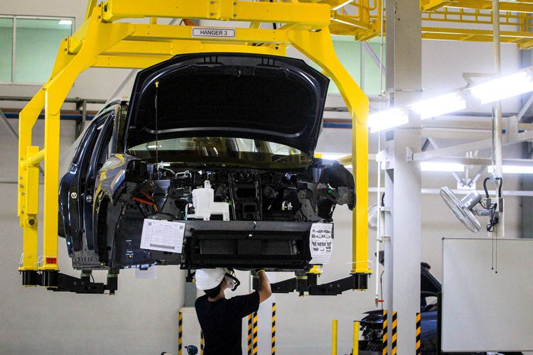 Indomobil, kendaraan listrik, GAC Aion, Aion, Indomobil Group, pabrik mobil, indomobil group, Pabrik GAC Aion di Purwakarta Resmi Beroperasi