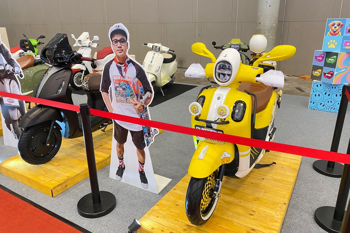 Deretan Modifikasi Skuter Kalcer di IMOS 2025