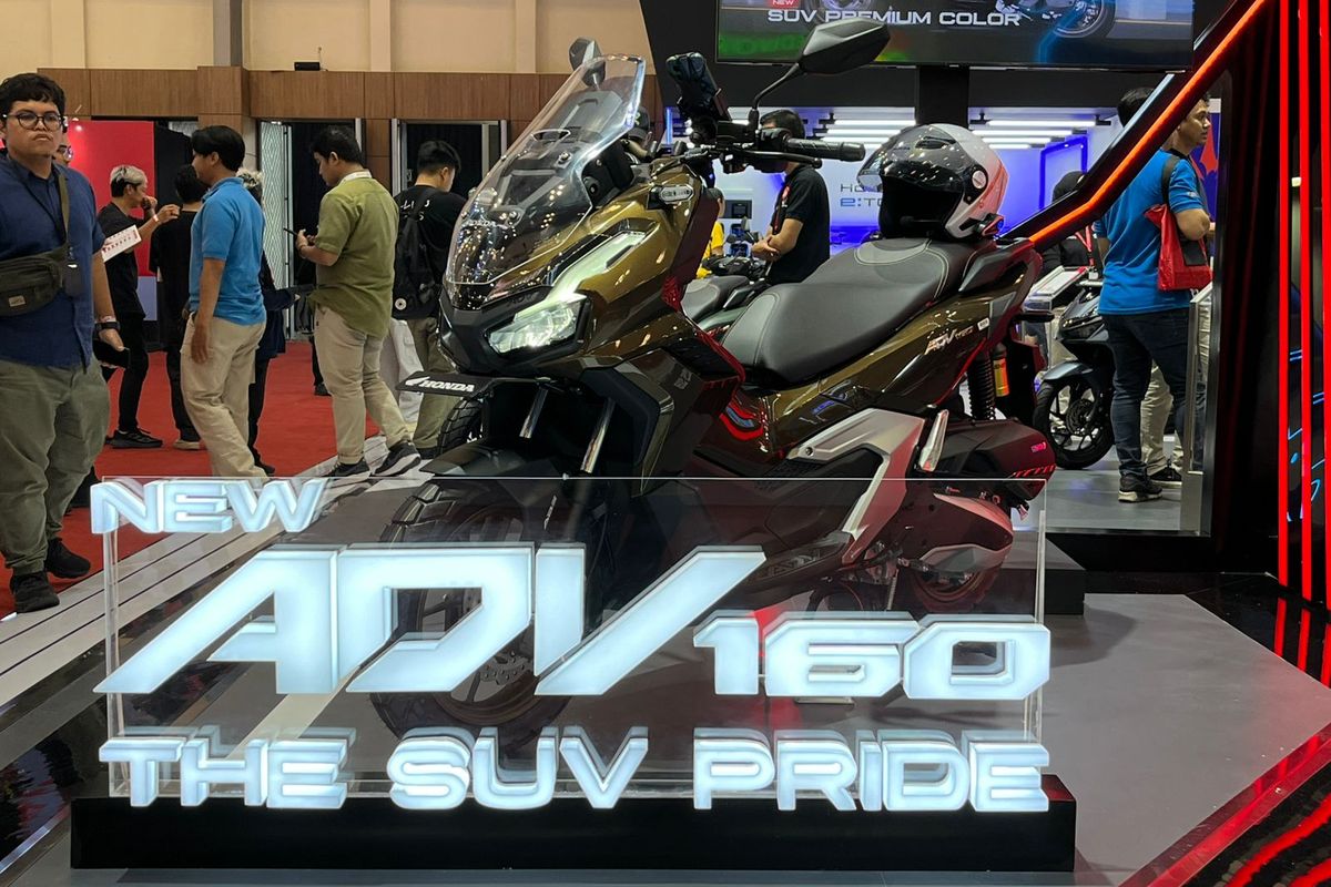 IMOS, Indonesia Motorcycle Show, adv160, honda adv160, IMOS 2025, Honda New ADV160 Hadir di IMOS 2025, Dapat Promo Oli dan Servis Gratis