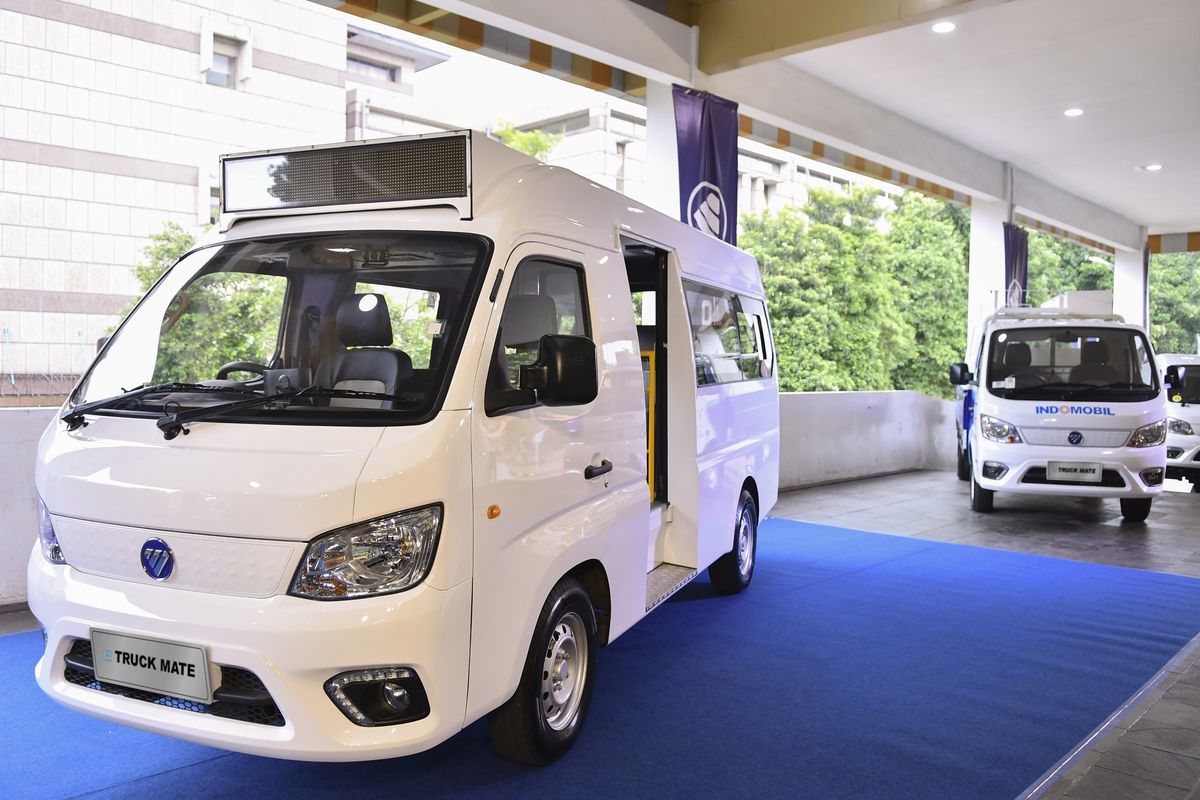 Foton eTruckmate Mulai Jalani Uji Coba Mikrotrans Listrik
