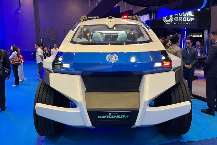 Indo Defence 2025, Magnum MK1, Kepolisian Abu Dhabi, Kendaraan patroli canggih, Magnum MK1: Mobil Konsep Canggih Kepolisian Abu Dhabi