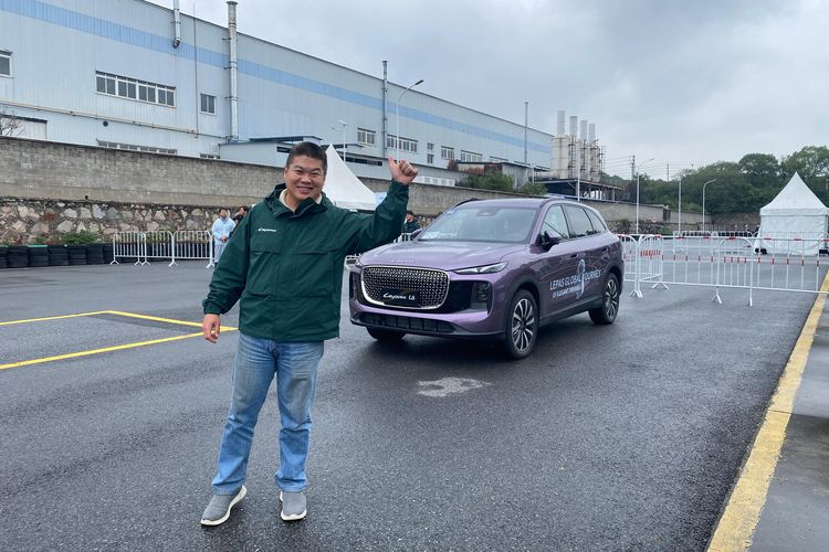 lepas, Lepas L8, lepas chery, Lepas Gelar Fun Test Drive L8 di Longshan, Wuhu, China