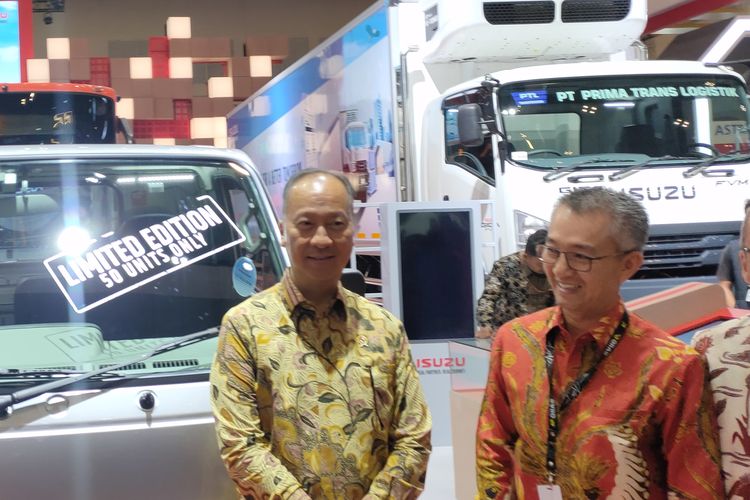 GIIAS, Isuzu, GIIAS 2025, pameran otomotif, Isuzu Astra Motor, Kemenperin Tanya TKDN Isuzu Traga Edisi Spesial