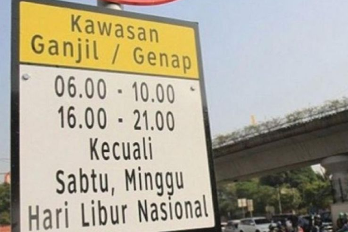 Ingat, Hari Ini Ganjil Genap Jakarta Tidak Berlaku