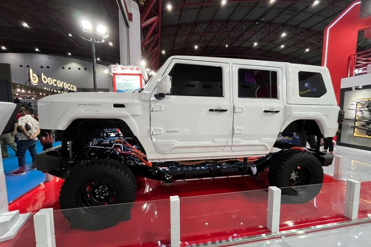 Pindad, Pandu, BRIN, mobil listrik, pandu, MV3 EV, BRIN Buka Peluang Pengembangan MV3-EV Pandu