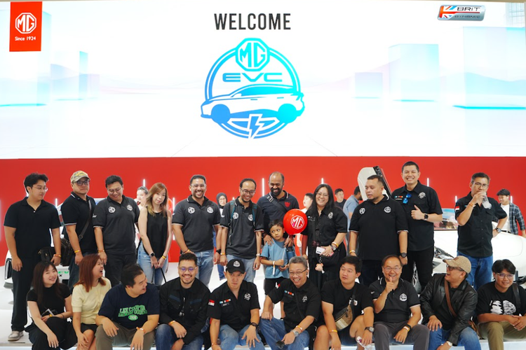 MG Electric Vehicle Club, mobil listrik, MG ZS EV, GIIAS 2025, Komunitas Mobil Listrik MG Tempuh Jakarta-Bali Cuma Habis Rp 600.000