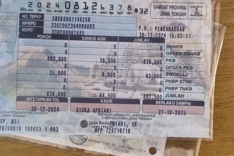 pajak progresif kendaraan, Pajak progresif kendaraan Jateng, berapa pajak progresif jawa tengah, Pajak Progresif Kendaraan di Jateng Diklaim Rendah, Ini Rinciannya