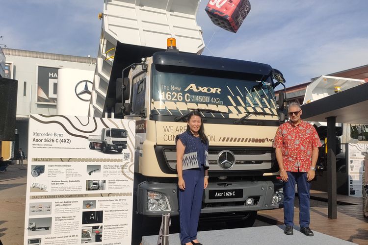 mercedes benz, Truk mercedes benz, sasis bus, truk baru, Axor 1626 C, Varian Baru Truk Mercedes Benz Axor Mirip dengan Nama Sasis Bus
