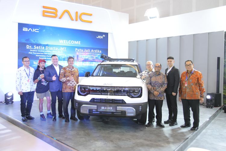 GIIAS, BAIC, GIIAS 2025, BJ30 Hybrid, Baic BJ30 Hybrid, BAIC Perkenalkan BJ30 Hybrid di Surabaya