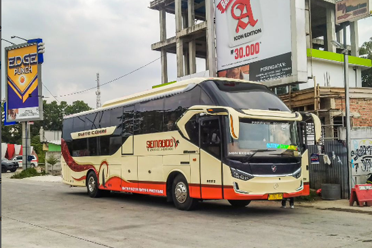 Berbagai Karoseri dengan Bodi Bus Kombinasi, Sleeper dan Bangku Biasa