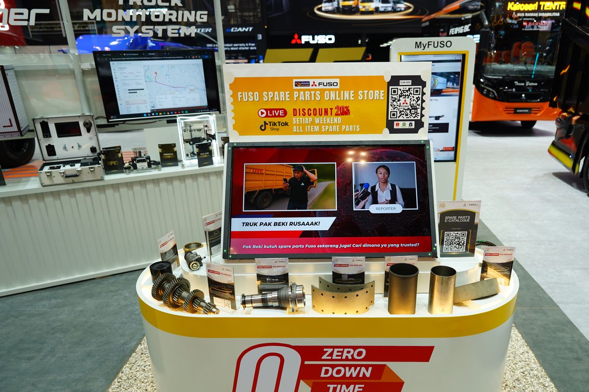 Mitsubishi Fuso Tawarkan Diskon 20 Persen Suku Cadang