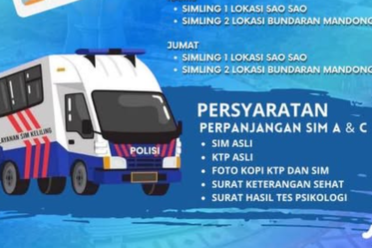SIM keliling, Demo kendari, Layanan SIM Sultra, Layanan SIM Polda Sulawesi Tenggara Tetap Buka tapi Terbatas