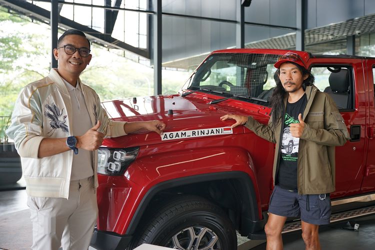 BAIC, BAIC Indonesia, BAIC BJ40 Plus, Agam Rinjani, BAIC Tunjuk Agam Rinjani Jadi Brand Ambassador, Dapat BJ40 Plus