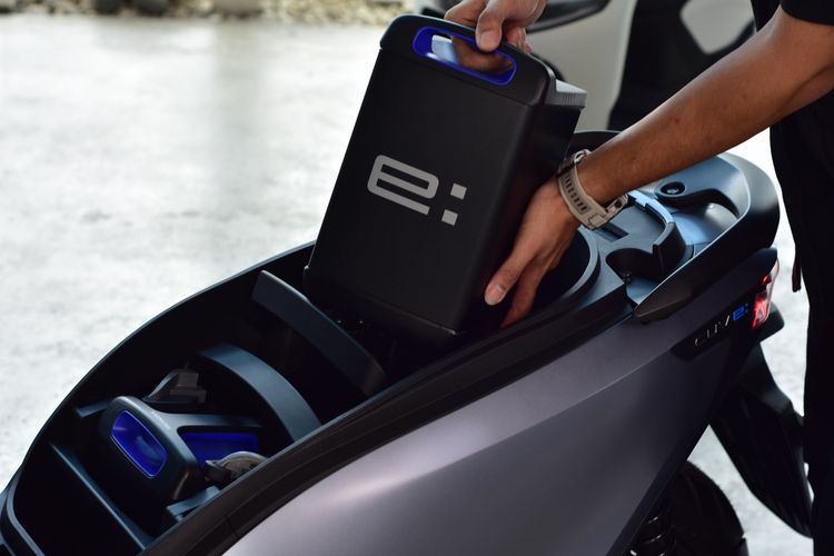 motor listrik, swap baterai, swap baterai motor listrik, motor listrik Honda, wahana honda, motor listrik honda, Lokasi Swap Baterai Motor Listrik Honda Ada 20 Titik di Jakarta