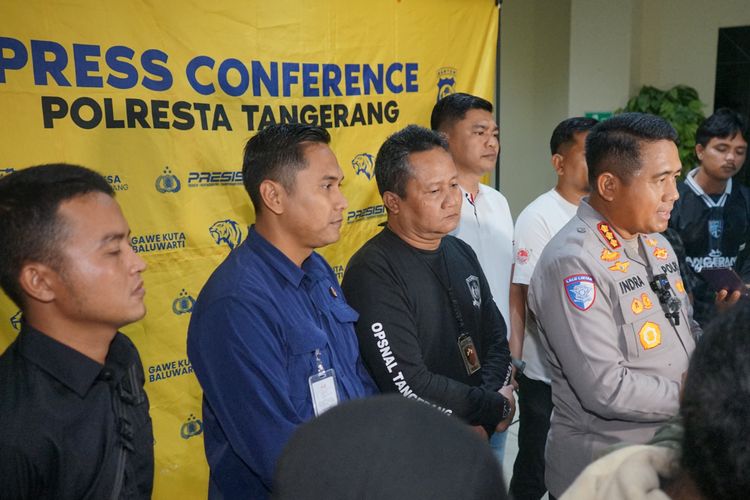 Tangerang, leasing, Mata Elang, polisi, Modus, Polisi Amankan Puluhan Mata Elang Usai Aksi Cegat Motor Viral di Tangerang