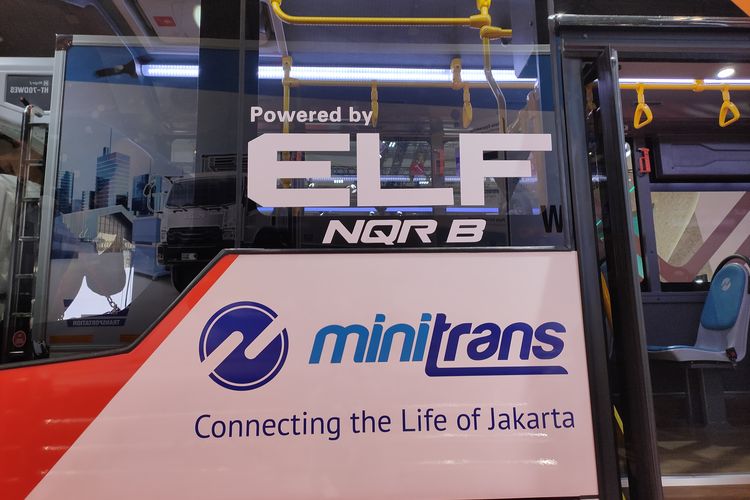 Isuzu, GIIAS 2025, Medium bus, Transjakarta, Isuzu Elf, Isuzu ELF, transjakarta, medium bus, spesifikasi bus, Spesifikasi Bus Minitrans di Booth Isuzu GIIAS 2025