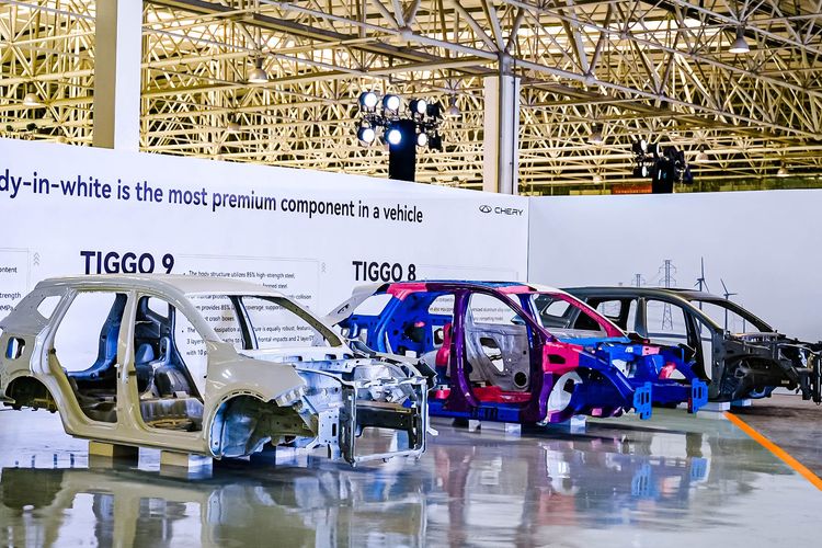 Chery, crash test, chery tiggo 9, uji keselamatan, Lihat Langsung 