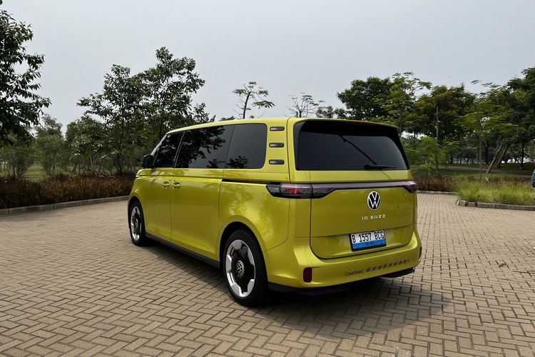 vw kombi, teknologi modern, mobil listrik, Volkswagen ID. Buzz, Hasil Tes Konsumsi Daya VW ID.Buzz  Keliling Jakarta