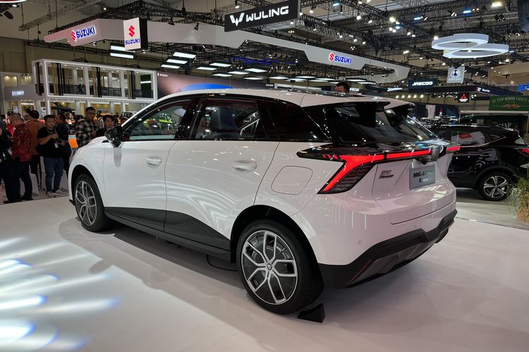 GIIAS, MG Indonesia, GIIAS 2025, mobil baru, mobil, MG4 EV, Kuota MG4 EV Max Bisa Tambah jika Respons Pasar Bagus
