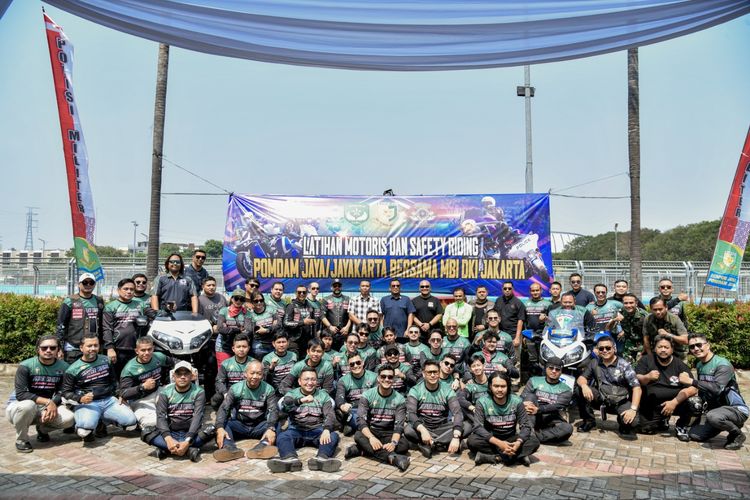 Pomdam Jaya, safety riding, komunitas, Komunitas, moge, Pomdam Jaya Ajak Klub Moge Ikut Pelatihan Safety Riding