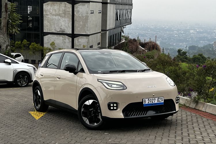 mobil, mobil listrik, Aion, aion ut, Tes Konsumsi Daya Aion UT, Jakarta-Bandung PP Cuma Sekali Cas