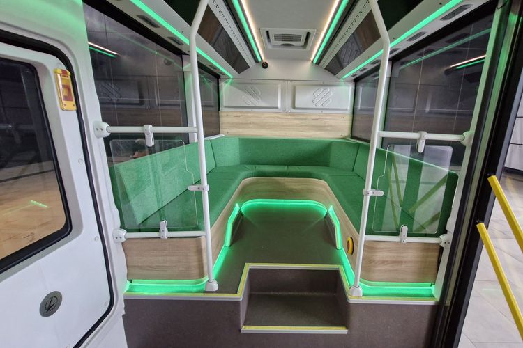 Nucleus 6, bodi bus, karoseri Laksana, Karoseri Laksana, medium bus, nucleus 6, Spesifikasi Nucleus 6, Bodi Bus Listrik Terbaru Karoseri Laksana