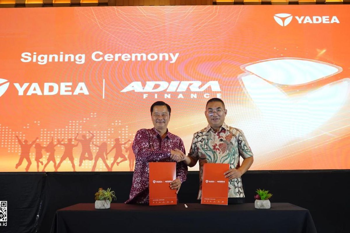 Permudah Kredit Motor Listrik, Yadea Gandeng Adira