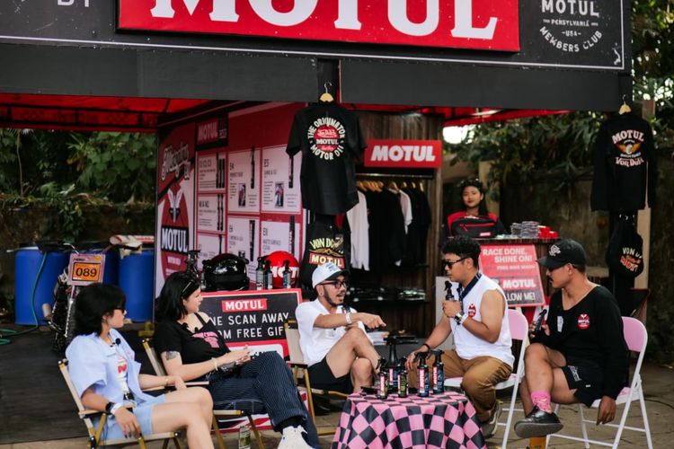 motor custom, podcast, Motul Indonesia, Custom War 2025, Kolaborasi Kreatif Ramaikan Acara Motor Kustom di Bali