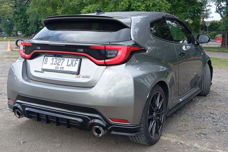 GR Yaris, mobil, otomotif, tes mobil, test drive, GR Yaris facelift, Eksterior GR Yaris AT, Lebih Dewasa Tetap Buas