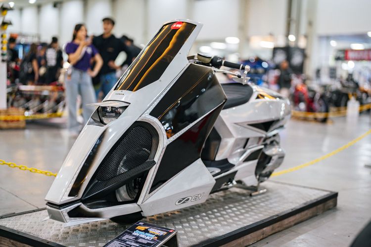 modifikasi, Honda Dream Ride Project, Yokohama, Honda Modif Contest, Mooneyes, Honda Stylo 160, kustomfest 2025, Honda Stylo160 Arjuno Siap Ramaikan Mooneyes Yokohama Hot Road 2025