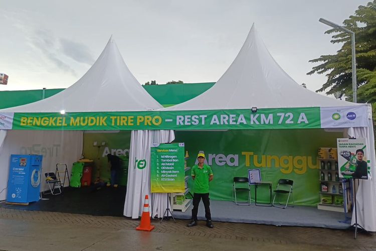 Tol Cipularang, SPBU BP, SPBU BP-AKR, BP-AKR, Rest Area KM 72, SPBU BP-AKR Siapkan Posko Mudik di Tol Cipularang