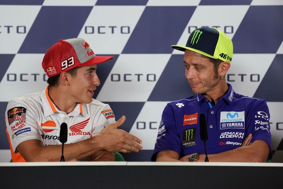 Rossi dan Marquez Temui Penggemar Setianya Hari Ini di Jakarta