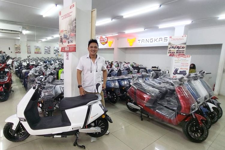 Tangkas Motor Listrik, Sidoarjo, diler baru, diler motor listrik, motor listrik tangkas, Tangkas Motor Listrik Tambah Jaringan Diler di Sidoarjo