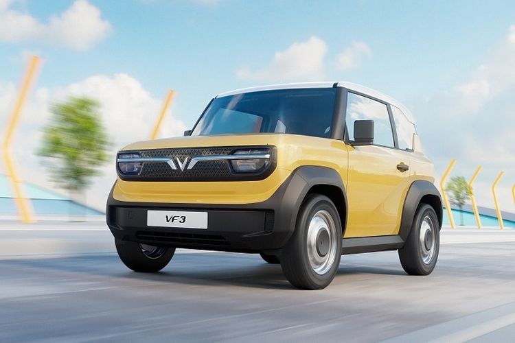 spesifikasi, mobil listrik, VinFast VF3, Harga Vinfast VF3, Cek Harga dan Spesifikasi Mobil Listrik Vinfast VF3