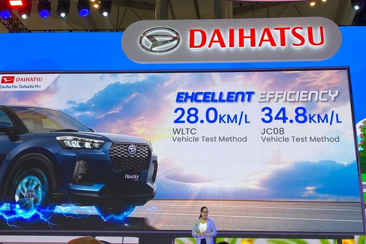 Daihatsu, Rocky e-Smart Hybrid, GIIAS, Mobil Hybrid, Konsumsi BBM, Konsumsi BBM Daihatsu Rocky Hybrid Tembus 34 Kpl