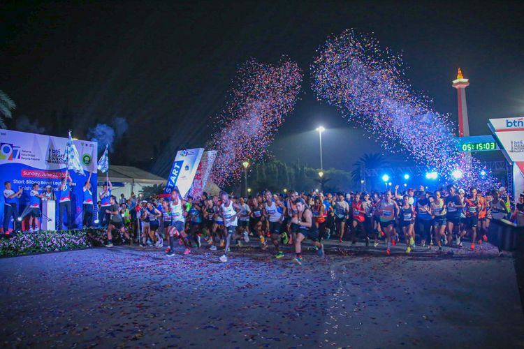 Jakarta International Marathon 2025, Dinas Perhubungan DKI Jakarta, rekayasa lalu lintas, Dishub DKI Jakarta, jakarta international marathon 2025, Rute Alternatif Selama BTN Jakarta International Marathon 2025