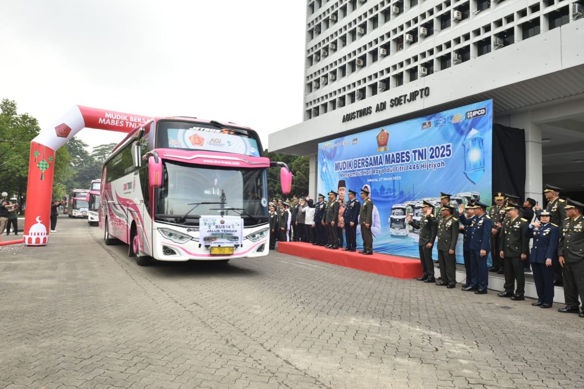 Peserta Program Mudik Gratis Kembali ke Jakarta pada 6 April 2025