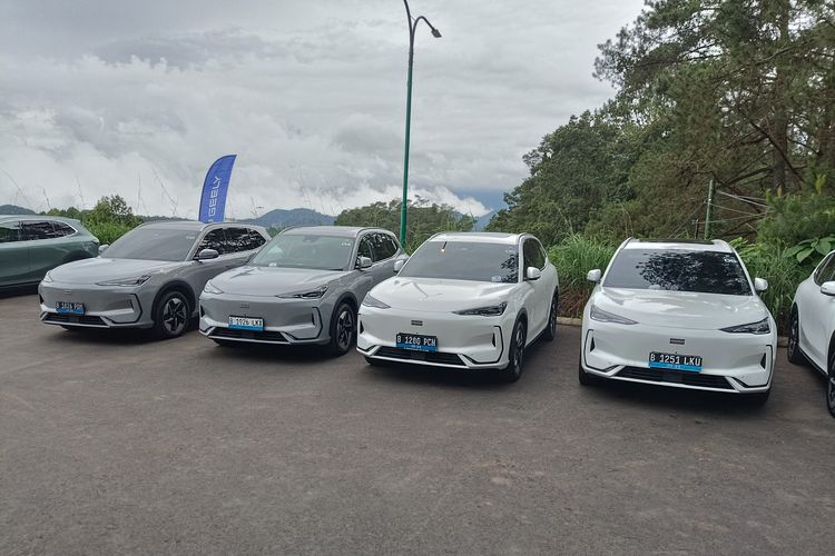 Geely EX5, GIIAS 2025, SUV listrik, diskon Rp 36 juta, Dapatkan Diskon Rp 36 Juta untuk Geely EX5 di GIIAS 2025