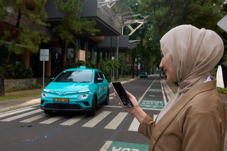 Green SM, taksi listrik, Gojek, GoGreen SM, green SM, Xanh SM, Taksi Listrik Green SM Sudah Bisa Dipesan Lewat Aplikasi Gojek