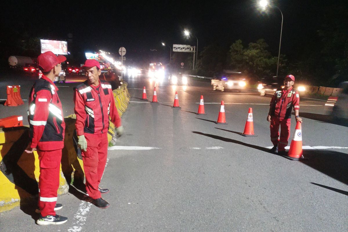 Contraflow Periode Pertama Mudik 2025 Dihentikan