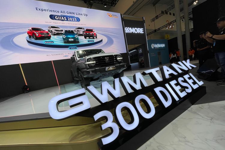 Tank 300 Diesel Turbo, GIIAS 2025, SUV tangguh, GWM Indonesia, Peluncuran Tank 300 Diesel Turbo GWM di GIIAS 2025