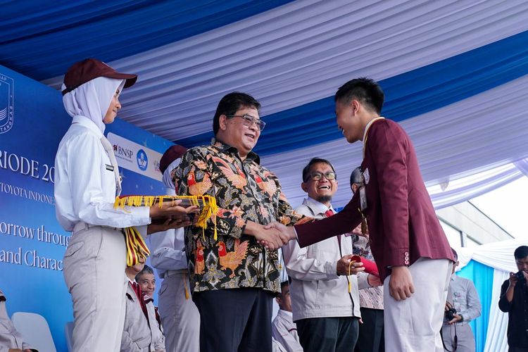 TMMIN, Toyota Motor Manufacturing Indonesia, Toyota, toyota Indonesia, AKTI, Akademii Komunitas Toyota Indonesia, Satu Dekade AKTI, Toyota Cetak SDM Vokasi Berdaya Saing Global