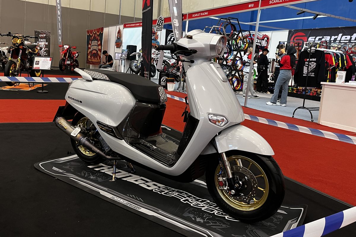 Honda Giorno: Paduan Klasik dan Modifikasi Menarik di IMOS 2025
