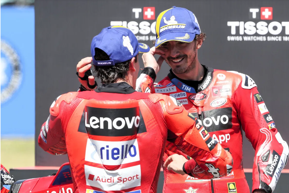 Ducati: Persaingan Sehat Antara Marc Marquez dan Pecco Bagnaia