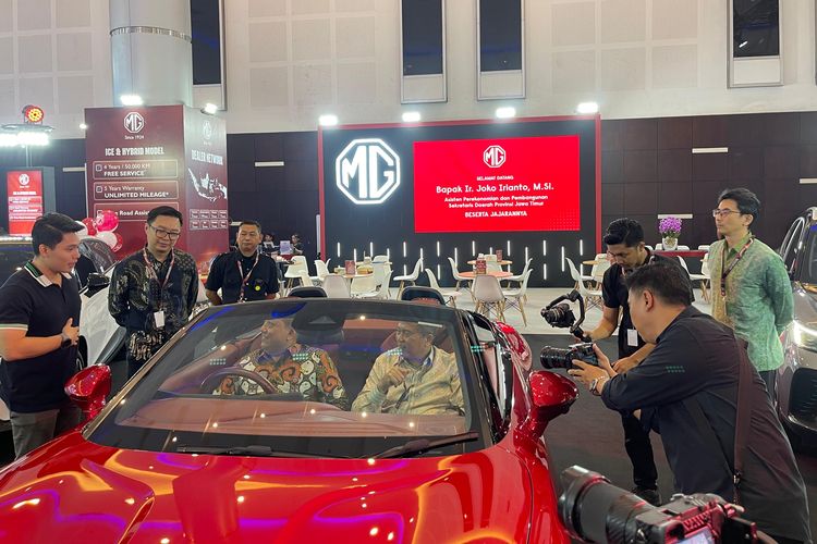 MG Motor Indonesia, IIMS Surabaya 2025, mg iims 2025, MG Bawa Jajaran Kendaraan Elektrifikasi di IIMS Surabaya 2025