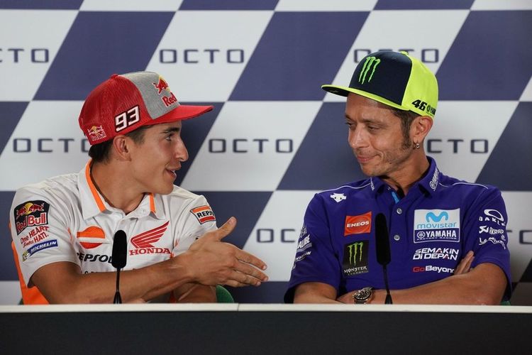 Jorge Lorenzo, Valentino Rossi, Pertamina Enduro VR46 Racing Team, MotoGP Mandalika, Rossi Sebut Jorge Lorenzo Rival Terberatnya di MotoGP
