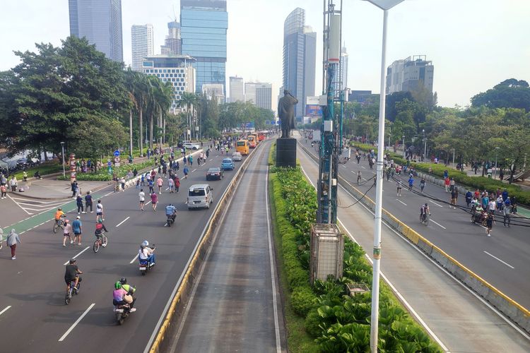 Kendaraan Bermotor, HBKB, kendaraan bermotor, Dishub, Dishub DKI Jakarta, Libur Panjang, CFD Jakarta Pekan Ini Tetap Dilaksanakan