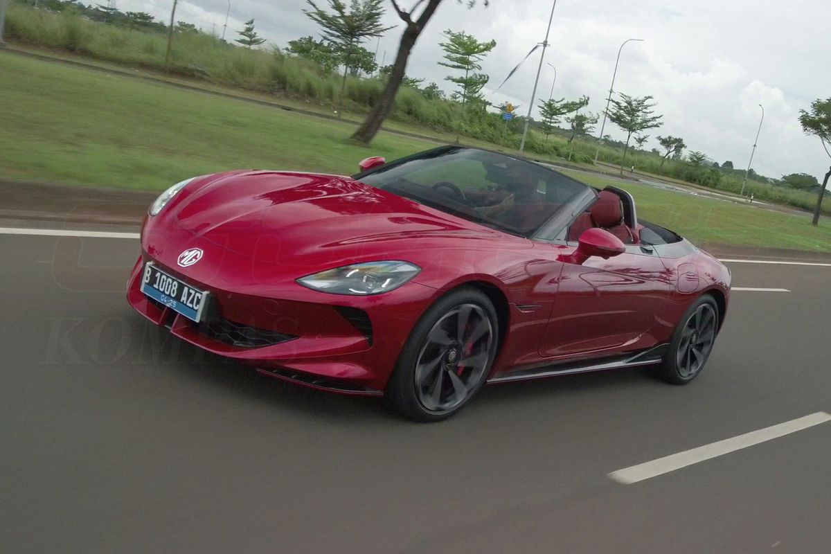 Performa MG Cyberster, Akselerasi 0-100 Kpj cuma 3,5 Detik