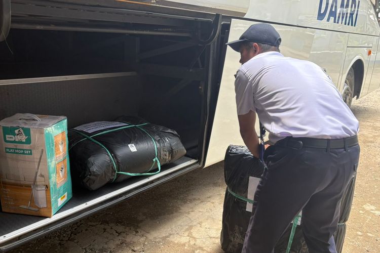 Bus DAMRI, paket, Damri, bus paket, DAMRI Samarinda, DAMRI Hadirkan Layanan Pengiriman Paket di Samarinda